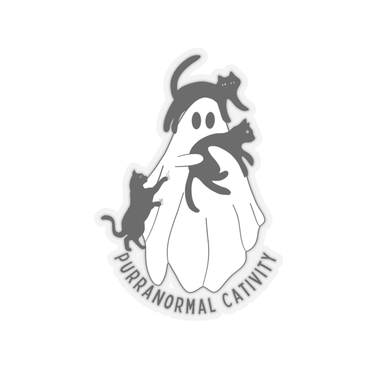 Purranormal Activity - Kiss-Cut Stickers